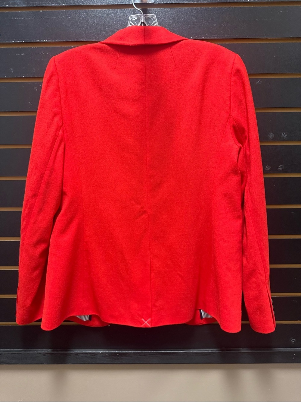 J.Crew Parke Blazer NWT Red Wool Blend Size 8 - Picture 4 of 4